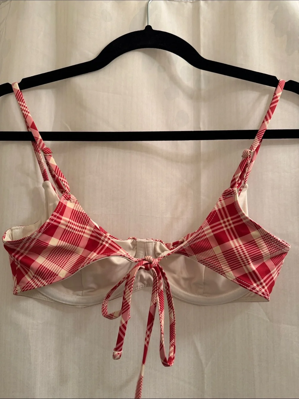 NWOT Frankies Bikinis x Bell Hadid Cola Top sz M